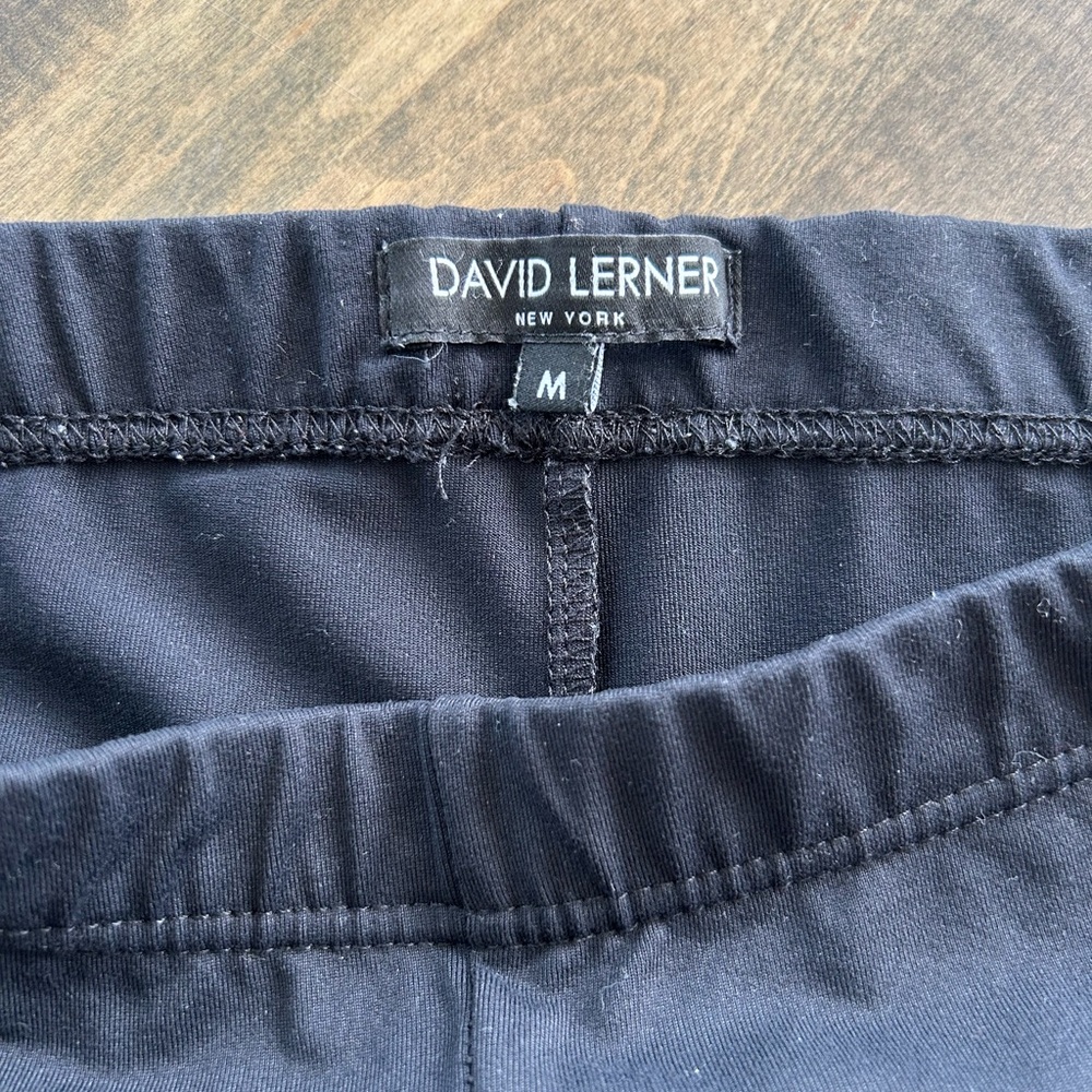 David Lerner Black Leggings Performance Fit - Picture 3 of 4